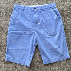 Brooks Brother’s Blue Shorts with Design